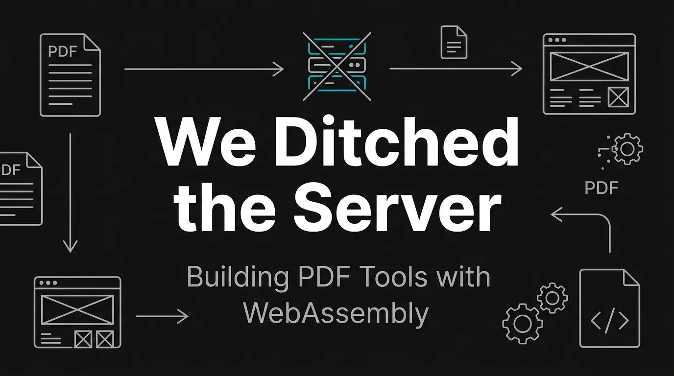Building PDF Tools with WebAssembly