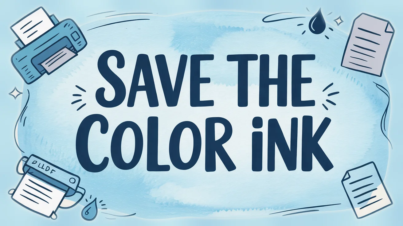 Convert PDF to Grayscale or Black and White