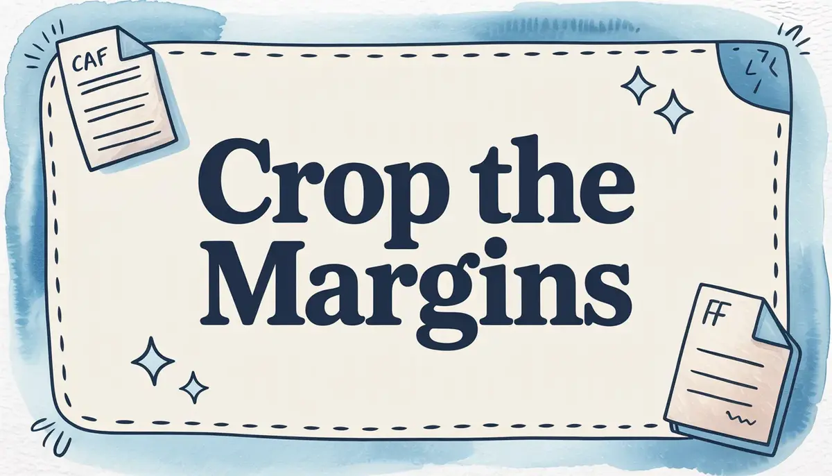 How to Crop PDF Pages and Remove the Margins