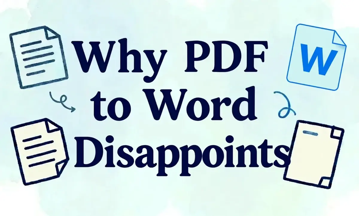 PDF to Word Conversion: What Really Happens to Your Document