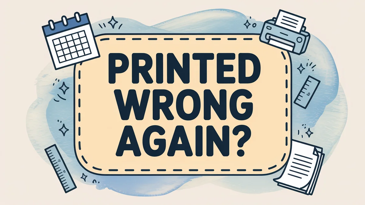 Printable Calendar PDFs: Why Yours Prints Wrong