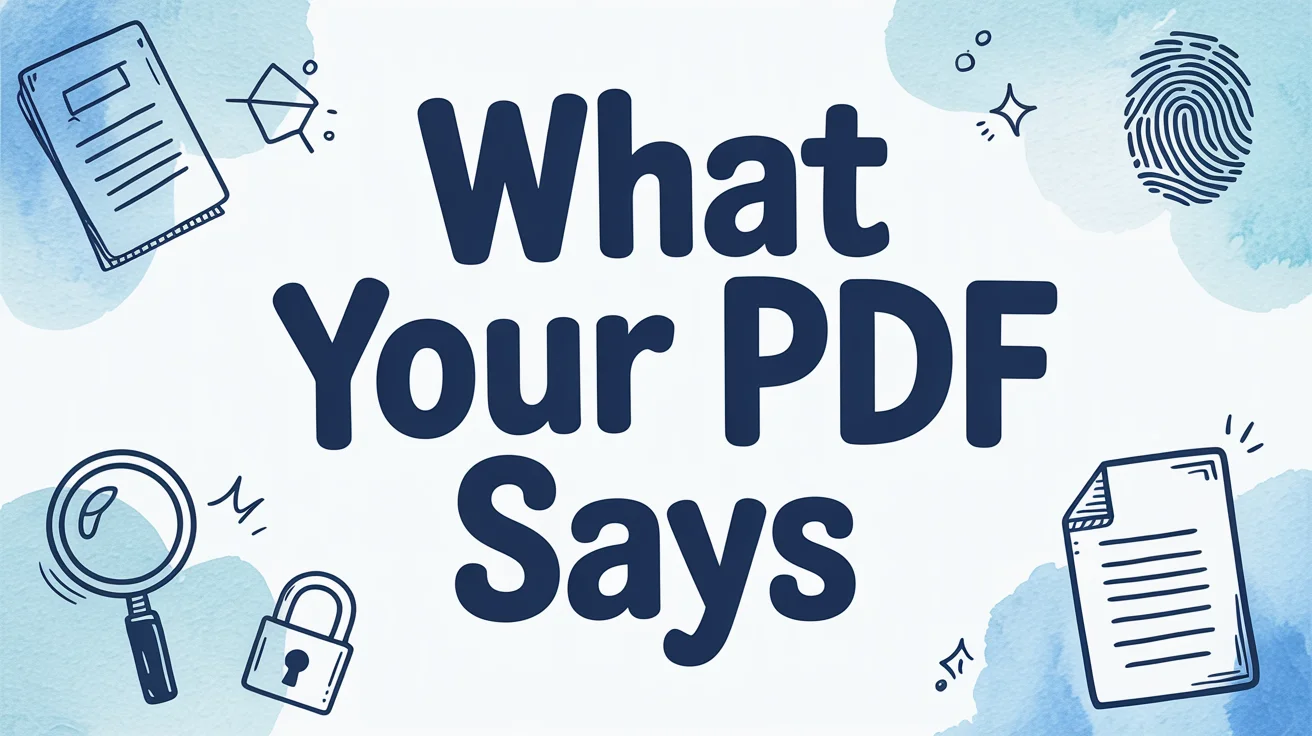 How to Remove Metadata From a PDF (All of It)