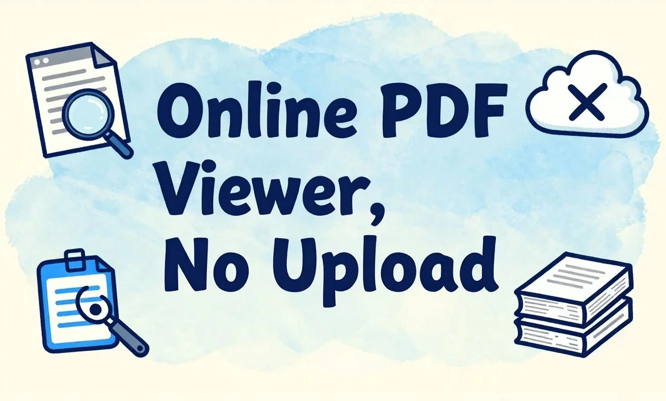 Online PDF Viewer That Skips the Sneaky Upload