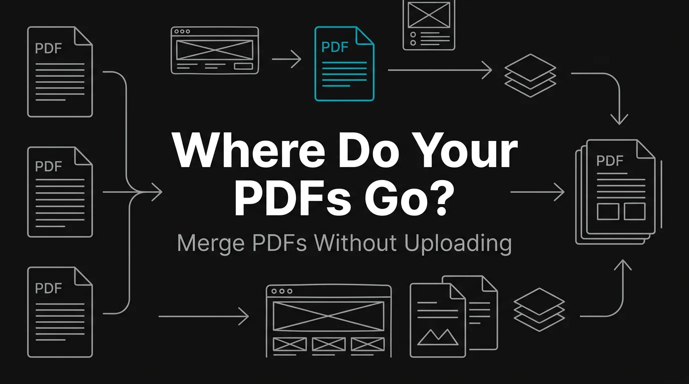 Merge PDFs Without Uploading Them Anywhere