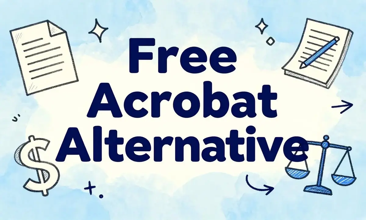 Adobe Acrobat Alternative: A Free Way to Edit a Simple PDF