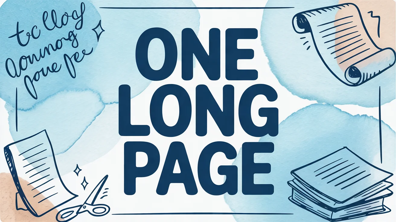 Combine PDF Pages Into One Long Page, Free