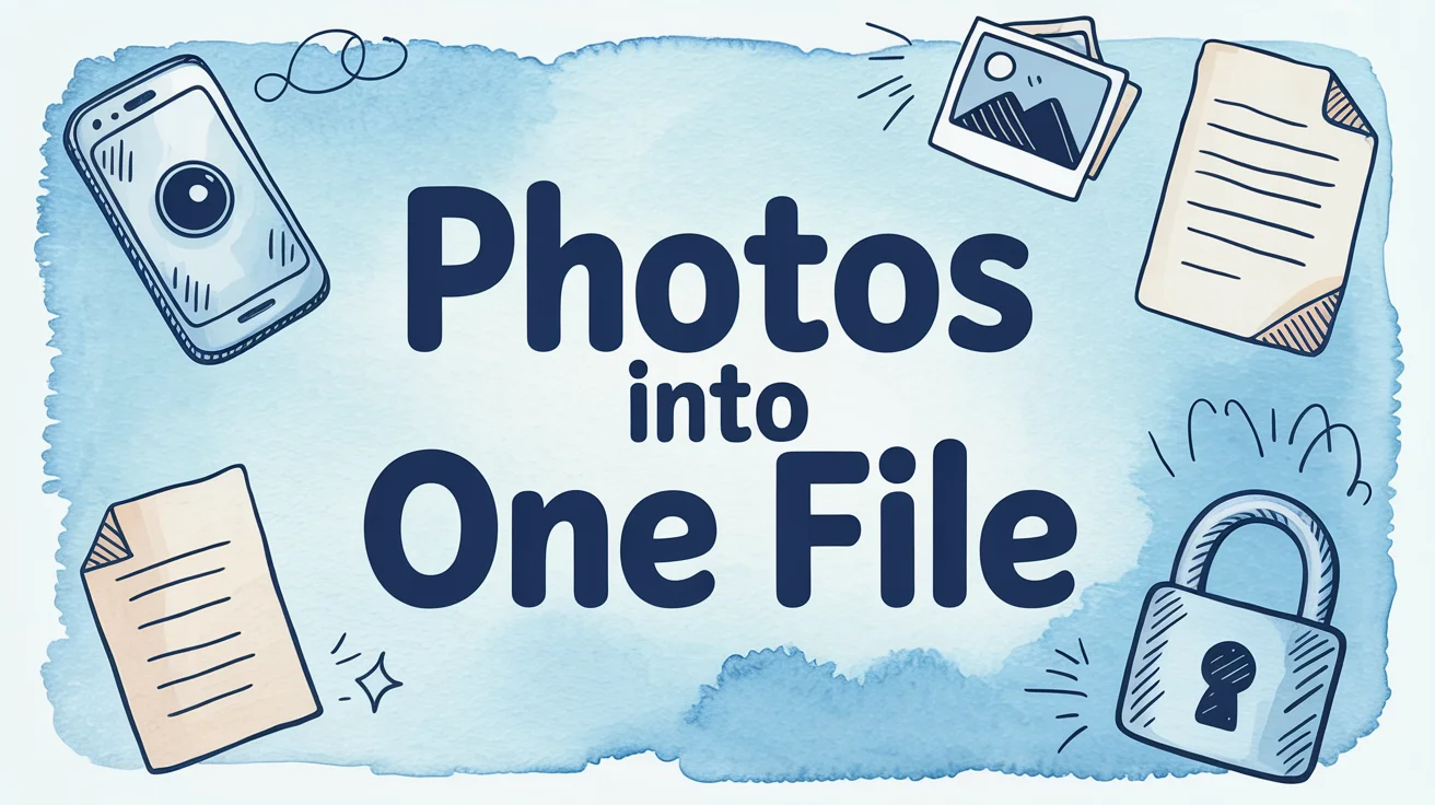 How to Convert HEIC to PDF Without Uploading Your Photos
